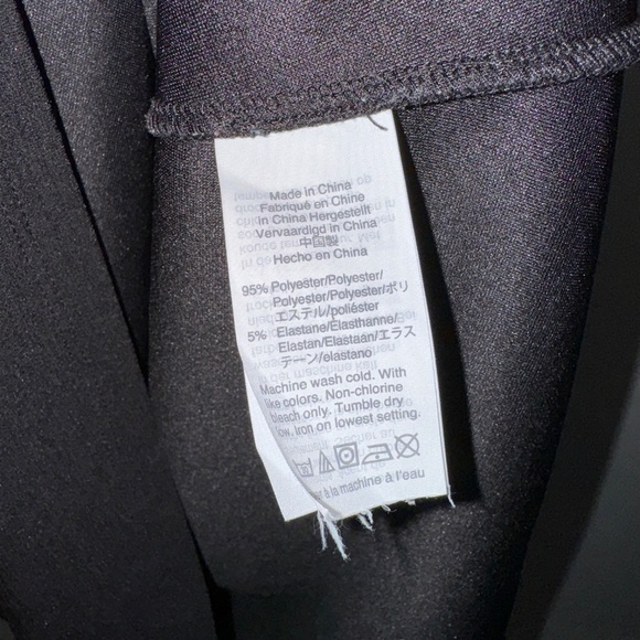 EUC Madewell Texture & Thread Crepe Midi Black Dress Size Small - Picture 6 of 9